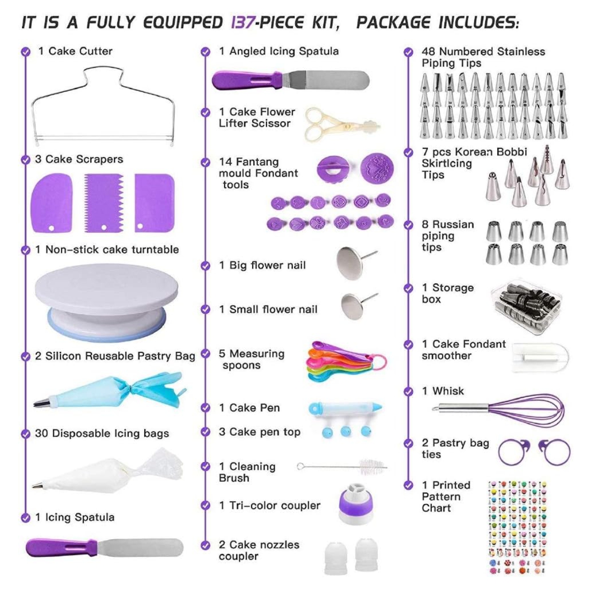 Miniatura 2 de Kit Repostería pasteleria decoración 137